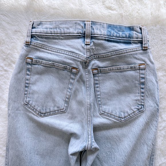 Abercrombie & Fitch Light Blue Flare Jeans - Picture 5 of 5